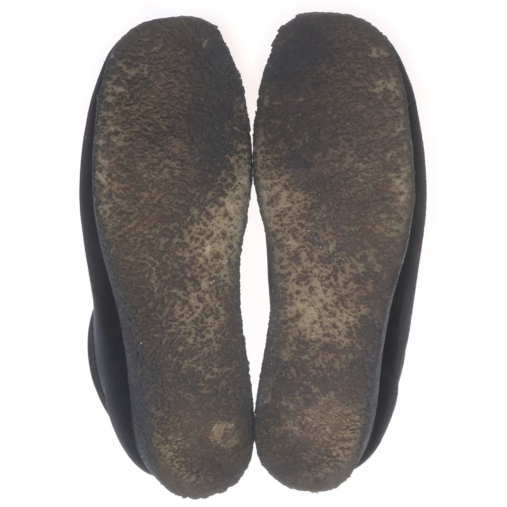 Clarks(クラークス) Wallabee Boots スエードレザー ワラビー ローカット ブーツ ブラック US9/26.5cm