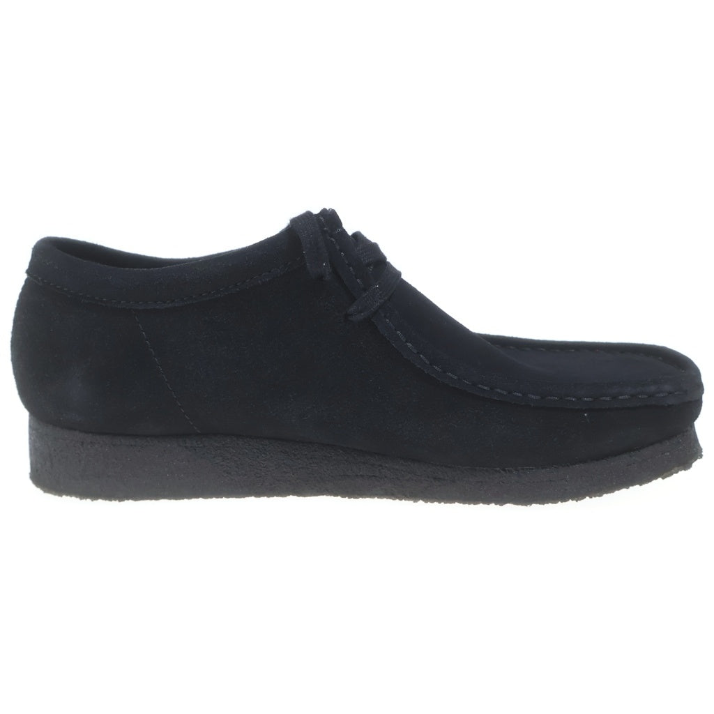 Clarks(クラークス) Wallabee Boots スエードレザー ワラビー ローカット ブーツ ブラック US9/26.5cm