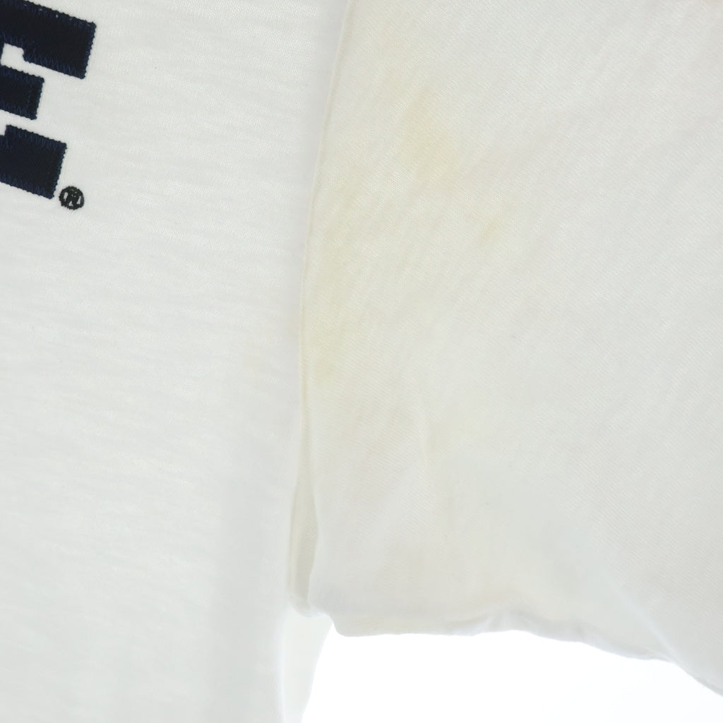 SUPREME(シュプリーム) 23AW Collegiate S/S Top カレジエイト フロントロゴ刺繍 半袖Tシャツ カットソー ホワイト