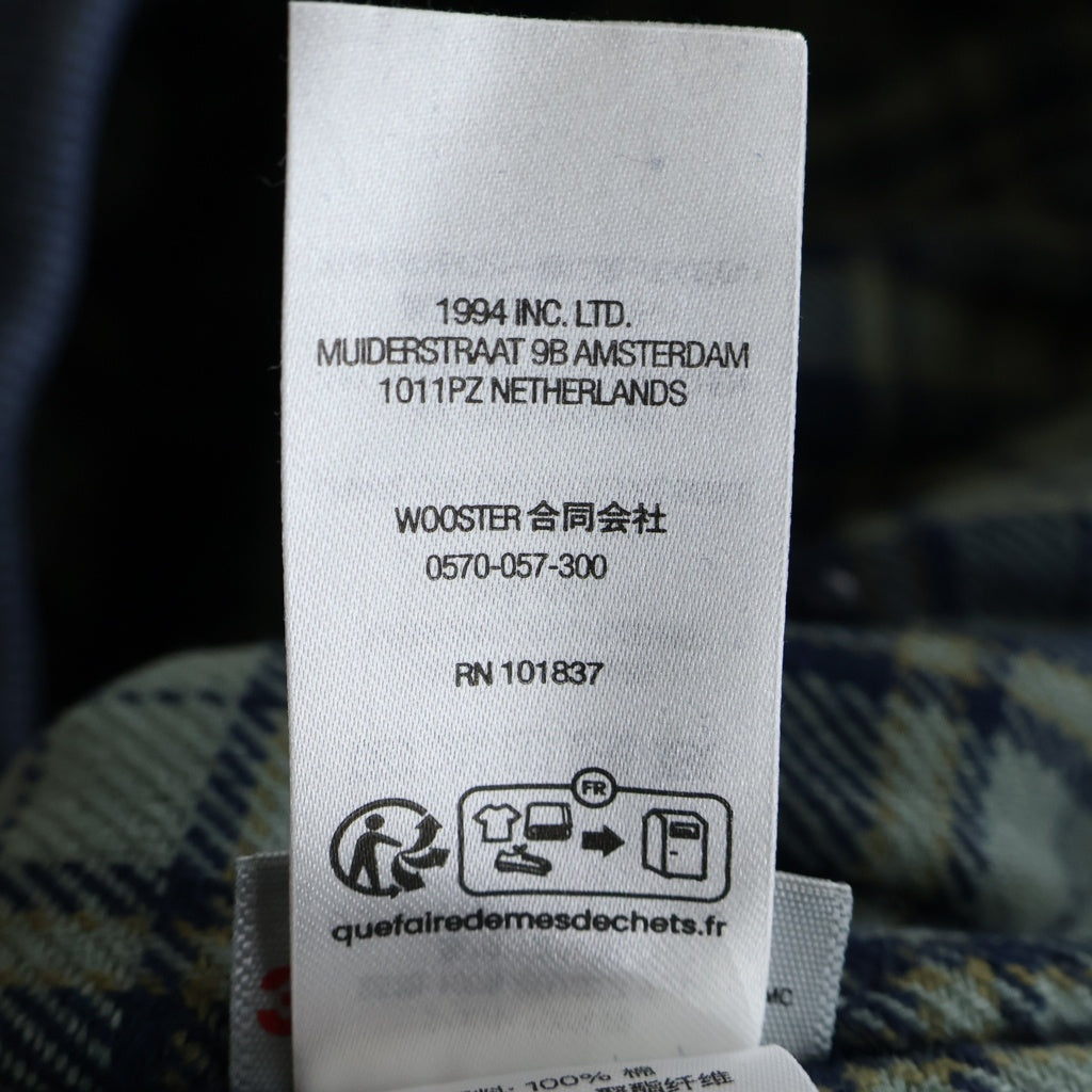 SUPREME(シュプリーム) 25AW Reflective Arc Hooded Work Jacket リフレクティブアーチフーデッドワークジャケット デニム ジップアップパーカーフーディー インディゴ