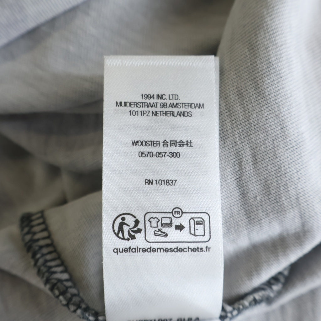 SUPREME(シュプリーム) 25AW Washed S/S Top カモ総柄 ウォッシュド 半袖Tシャツ カットソー グレー