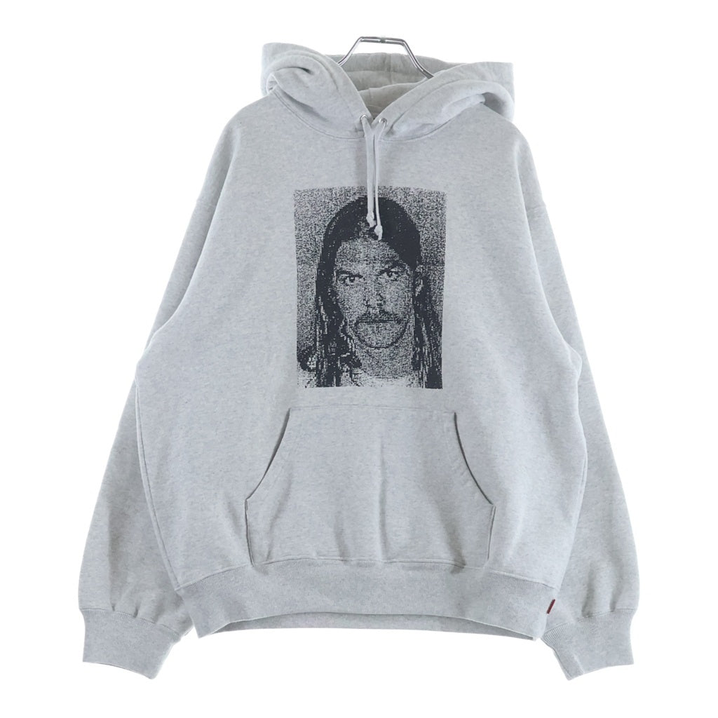 SUPREME(シュプリーム) 25AW Dash Snow Hooded Sweatshirt ダッシュスノー 両面プリント プルオーバーパーカー フーディー グレー