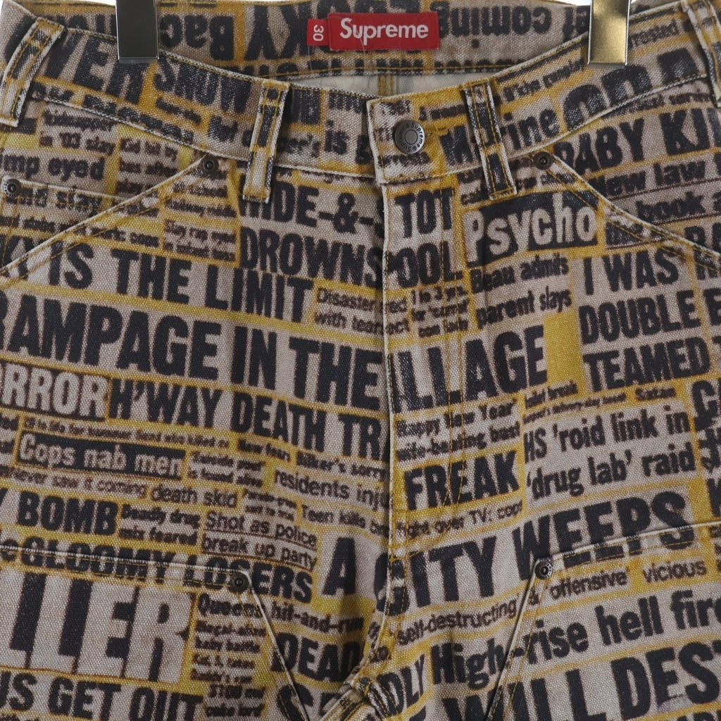SUPREME(シュプリーム) 25AW Dash Snow Double Knee Painter Pant ダッシュスノー ダブルニーペインターパンツ マルチ