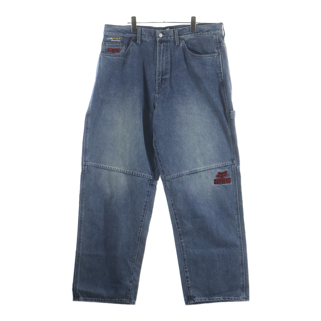 SUPREME(シュプリーム) 25AW ×Fox Racing Cordura Baggy Jean フォックスレーシング コーデュラバギージーンズ デニムパンツ インディゴ