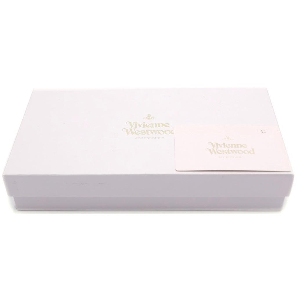 Vivienne Westwood(ヴィヴィアンウエストウッド) SIMPLE TINY ORB LONG WALLET シンプルタイニーオーブ ロングウォレット 長財布 ブラック