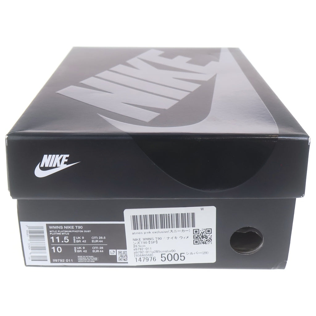 NIKE(ナイキ) Total 90 3 Metallic Platinum トータル90 3 メタリックプラチナム ローカット スニーカー US11.5/28.5cm II9792-011