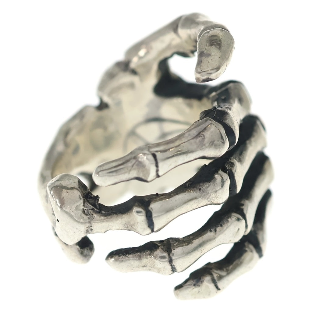CRAZY PIG(クレイジーピッグ) BONE HAND RING ボーンハンドリング シルバー