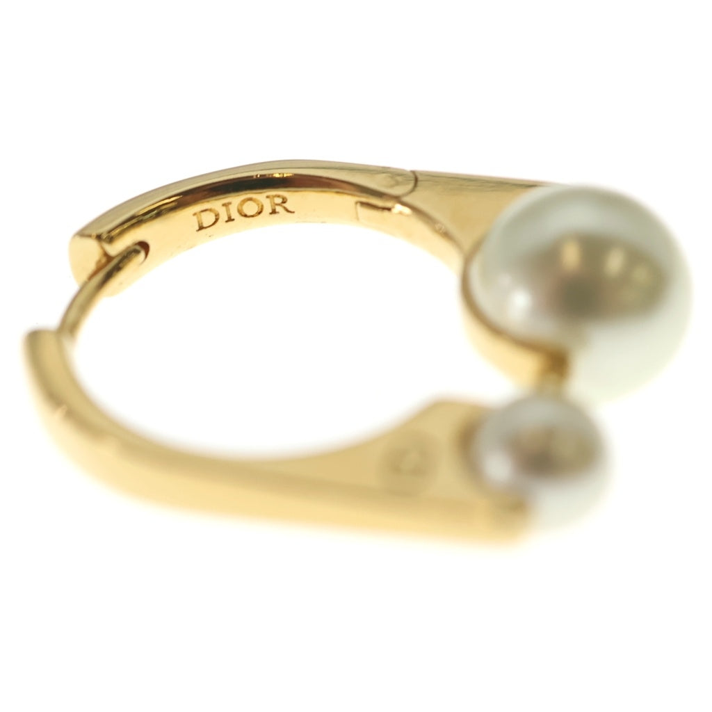Christian Dior(クリスチャンディオール) Tribales New Look トライバルズニュールック フェイクパール ピアス ゴールド レディース