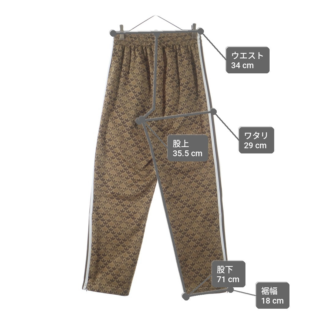adidas(アディダス) ファイヤーバード フットボール クラシック モノトラックパンツ ベージュ IS2922