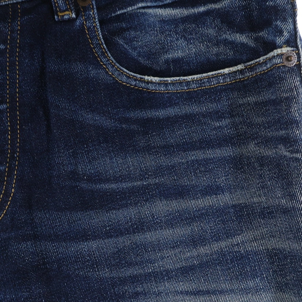 DIESEL(ディーゼル) 23AW D-Finitive Jeans ウォッシュド加工 ボタンフライ デニムパンツ インディゴ レディース