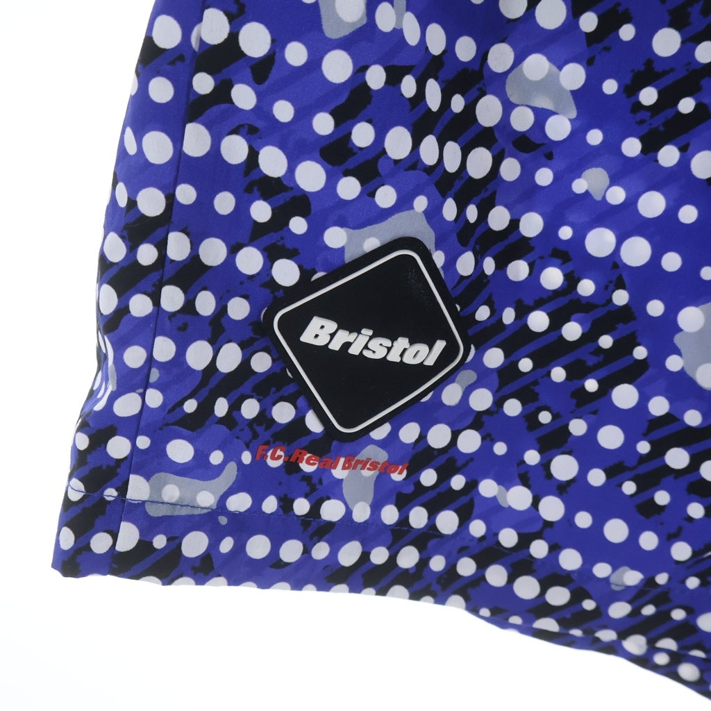 F.C.R.B./F.C.Real Bristol/FCRB(エフシーアールビー/エフシーレアルブリストル) ×FRAGMENT CAMOUFLAGE NYLON SHORTS フラグメント カモフラナイロンショーツ ブルー FCRB-260170