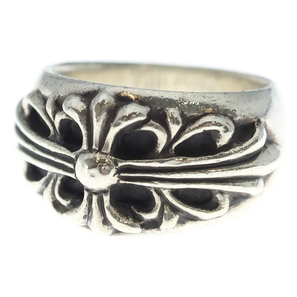 CHROME HEARTS(クロムハーツ) FLRL CRS フローラルクロス リング シルバー BCA346