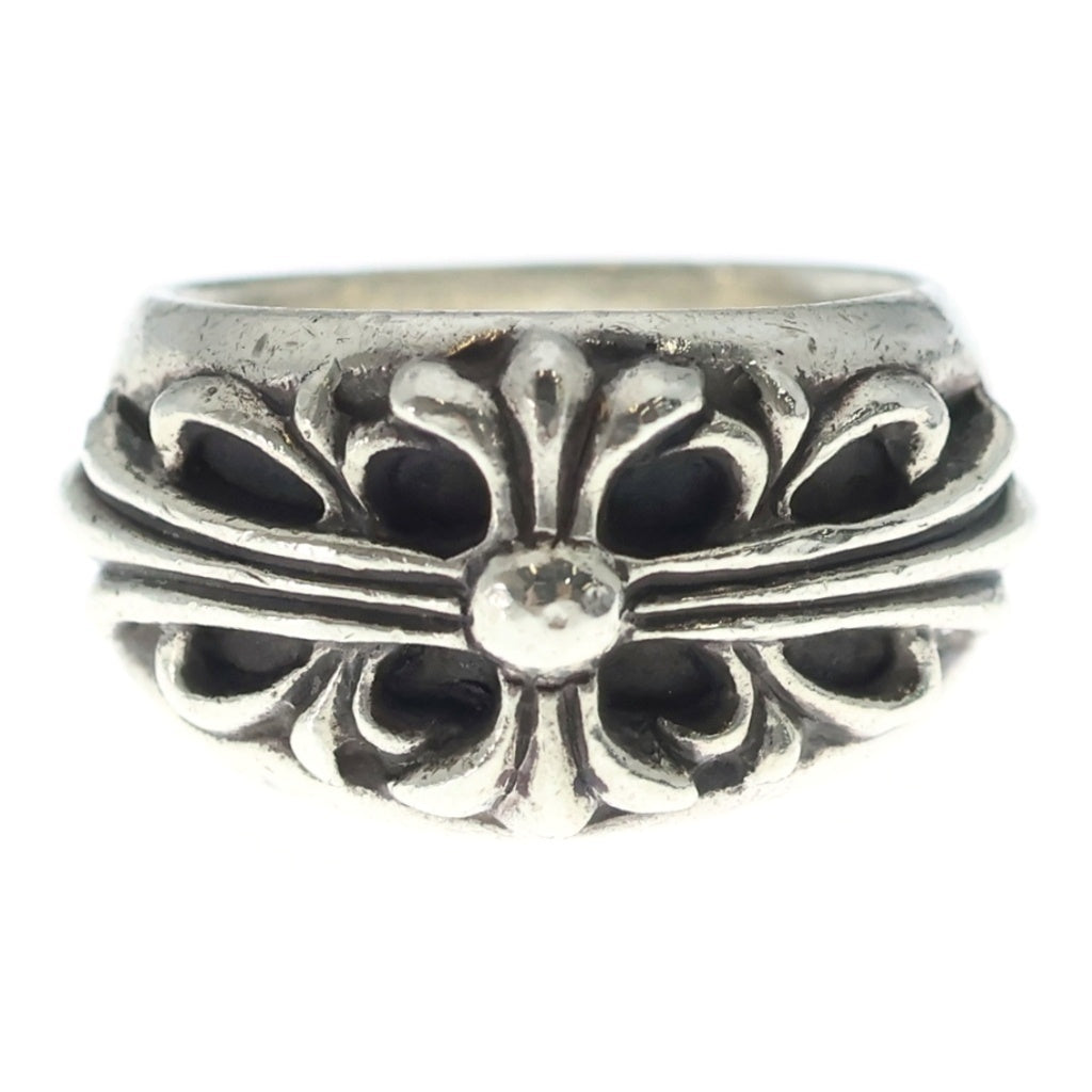 CHROME HEARTS(クロムハーツ) FLRL CRS フローラルクロス リング シルバー BCA346