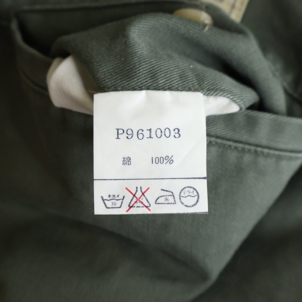 POLO RALPH LAUREN(ポロラルフローレン) 90s USA製 スクエアタグ 2タック チノパンツ カーキ