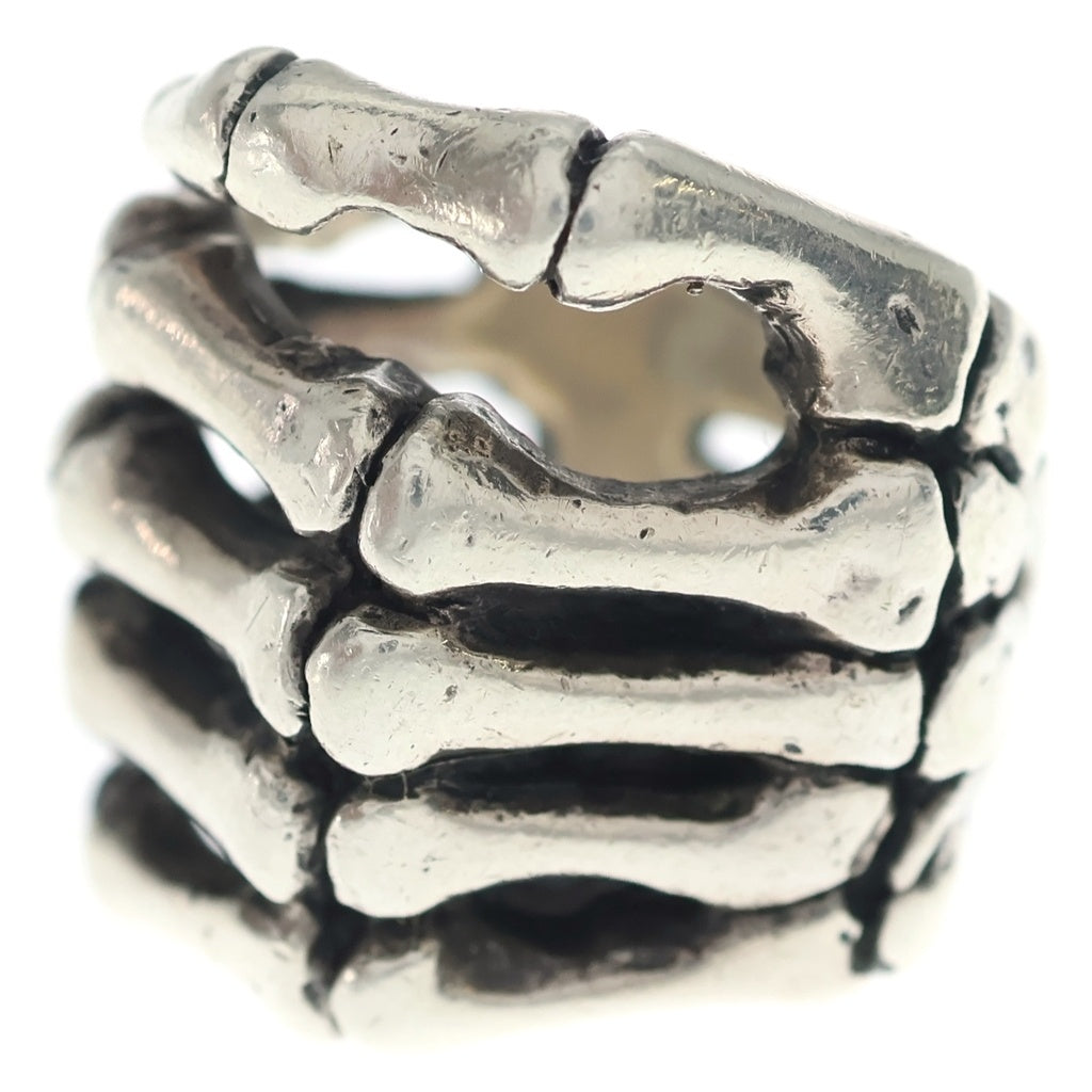 CRAZY PIG(クレイジーピッグ) BONE HAND RING ボーンハンド リング シルバー