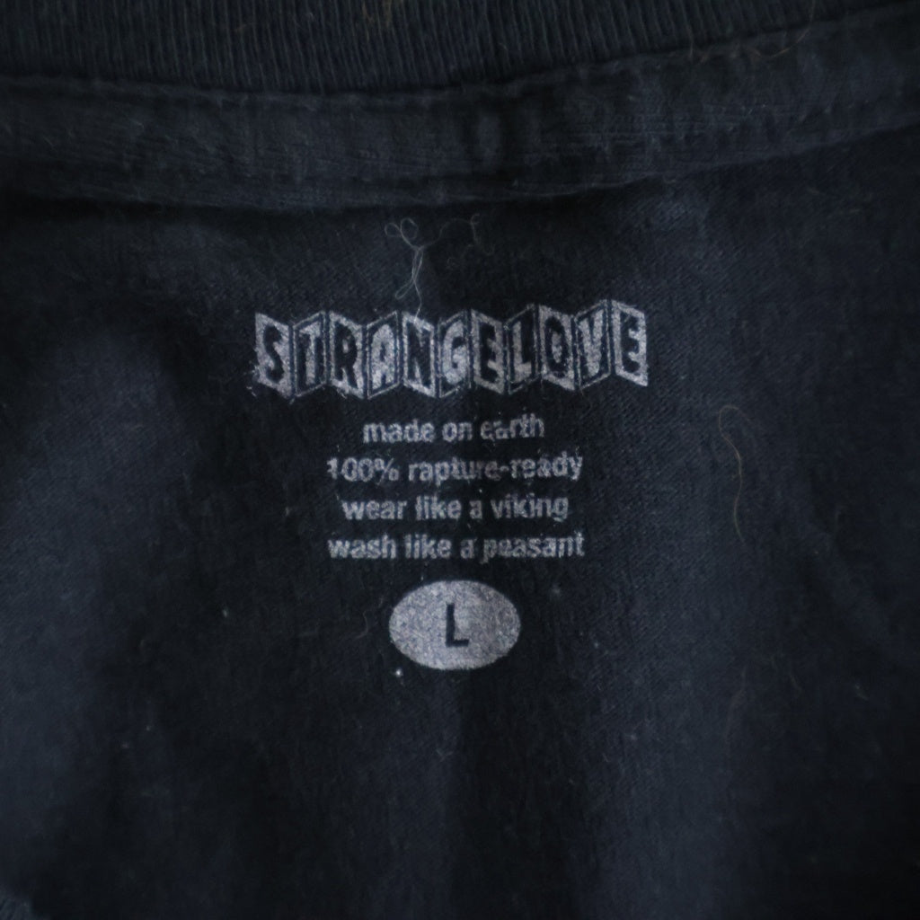 NIKE SB(ナイキエスビー) × STRANGELOVE L/S TEE ストレンジラブ グラフィックプリント クルーネック 長袖Tシャツ カットソー ブラック
