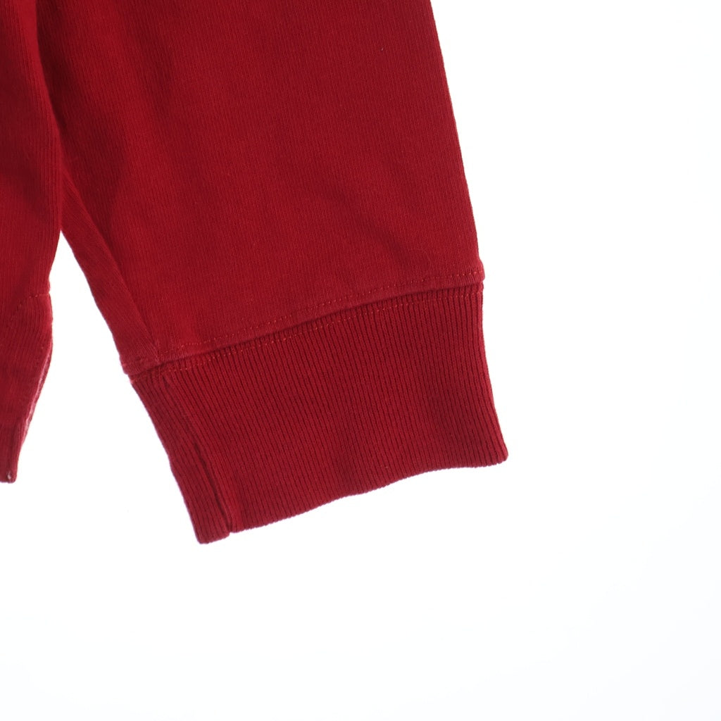 Palace Skateboards(パレススケートボーズ) 18AW × Polo Ralph Lauren pieced Rugby ポロラルフローレン パッチワーク ラガー長袖シャツ レッド