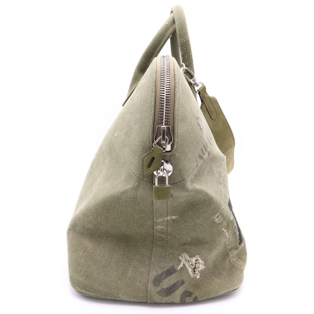 READY MADE(レディメイド) DAILY BAG ヴィンテージ加工 デイリー 2WAY ボストンバッグ ショルダーバッグ カーキ
