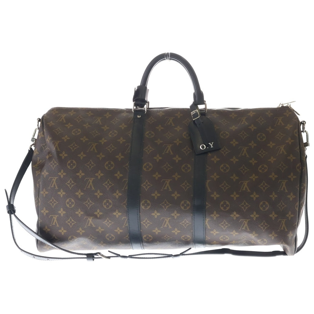 LOUIS VUITTON(ルイヴィトン) モノグラム・マカサー・キーポル・バンドリエール55 ボストンバッグ ブラウン M56714 レディース