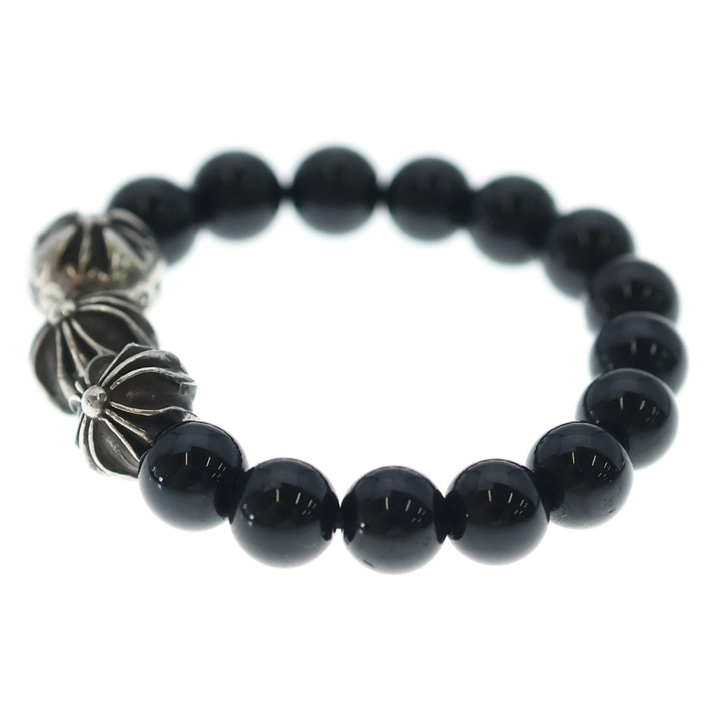 CHROME HEARTS(クロムハーツ) BEAD RING ビーズリング ブラック/シルバー
