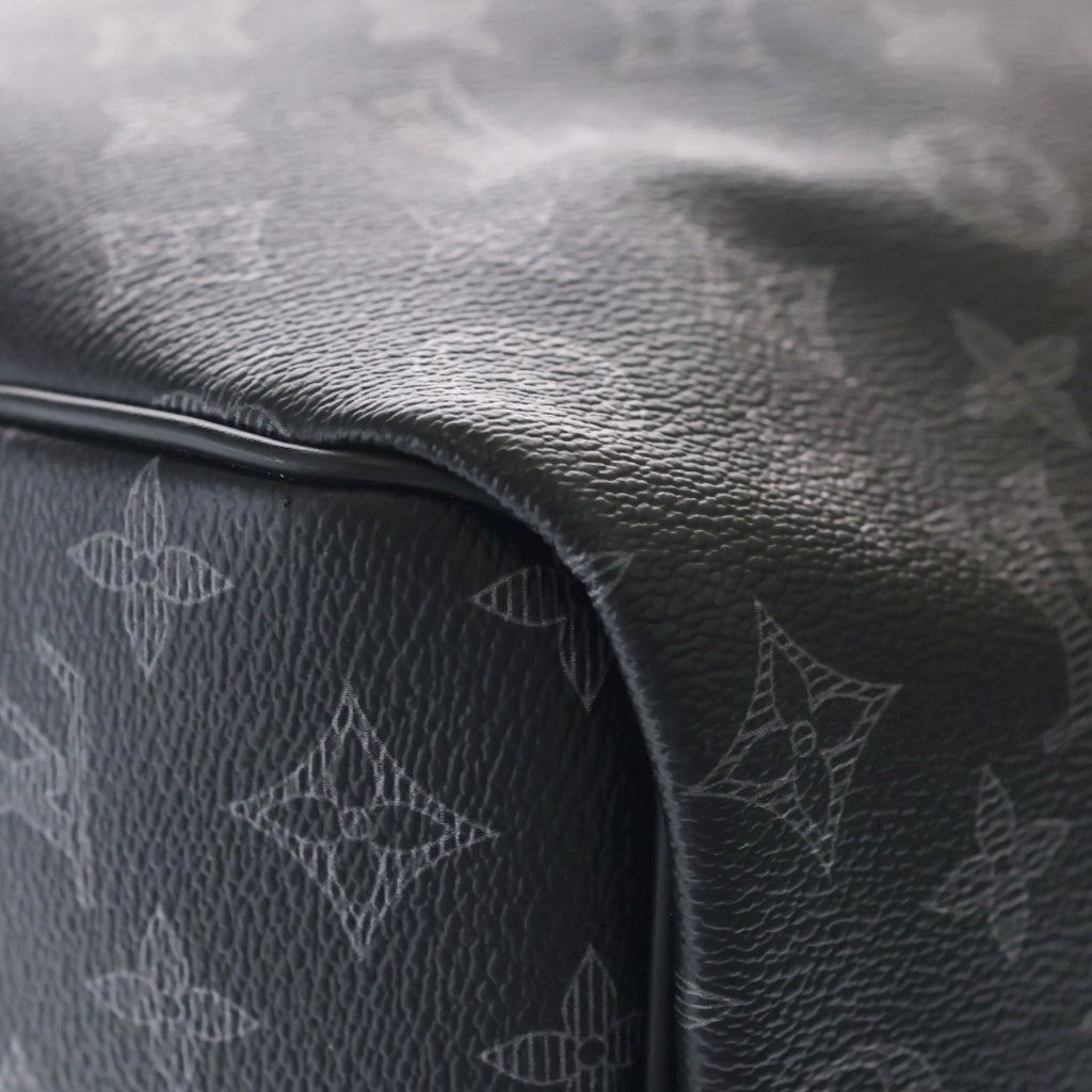LOUIS VUITTON(ルイヴィトン) モノグラム・エクリプス ヴィヴィエンヌ キーポル・バンドリエール50 ボストンバッグ ブラック M43683 レディース