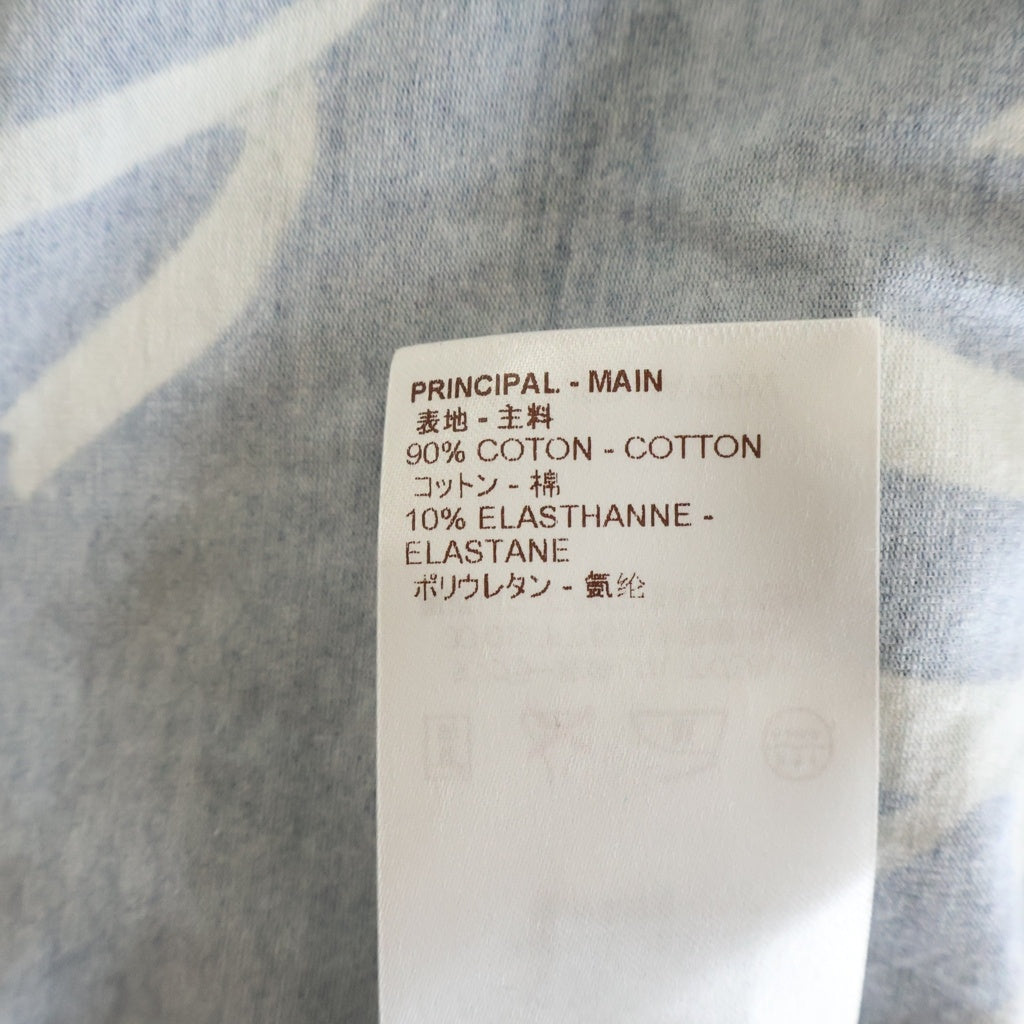 LOUIS VUITTON(ルイヴィトン) Voguez Volez Voyagez エトールリボン総柄 半袖Tシャツ カットソー ネイビー HAY92W