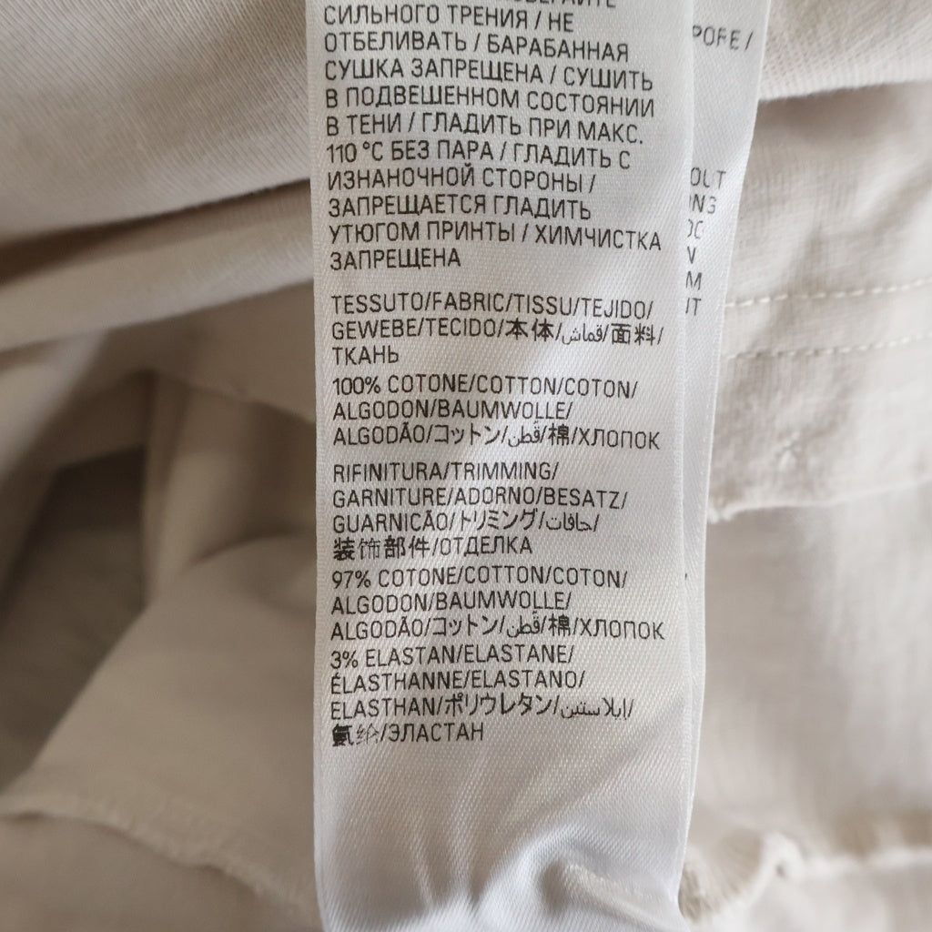 BALENCIAGA(バレンシアガ) 24SS Tape Type Medium Fit Tee 両面テープロゴプリント 半袖Tシャツ カットソー ホワイト 73984 TQVQ8