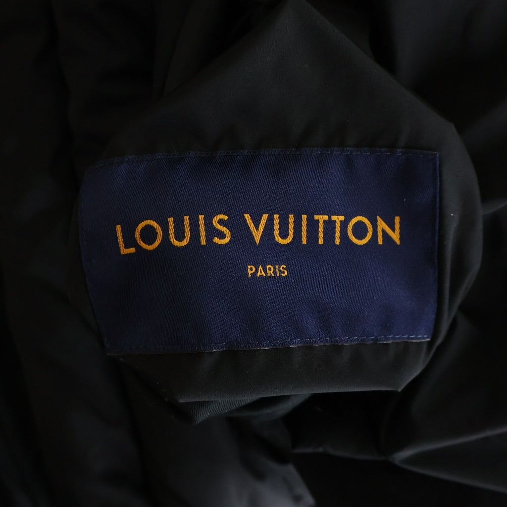 LOUIS VUITTON(ルイヴィトン) 19AW モノグラム リバーシブル フーデッド パファー ナイロン ジャケット ブラック HIB47WRSB A225