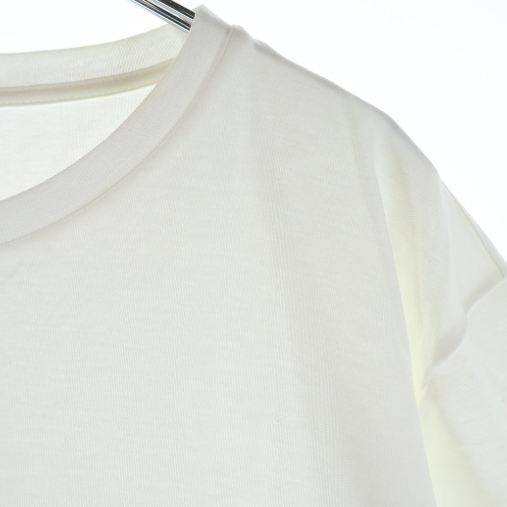 Berluti(ベルルッティ) フロントロゴプリント 半袖Tシャツ カットソー ホワイト R18JRS50JAEK