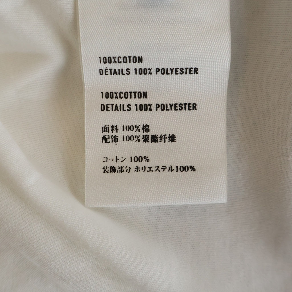 Berluti(ベルルッティ) フロントロゴプリント 半袖Tシャツ カットソー ホワイト R18JRS50JAEK