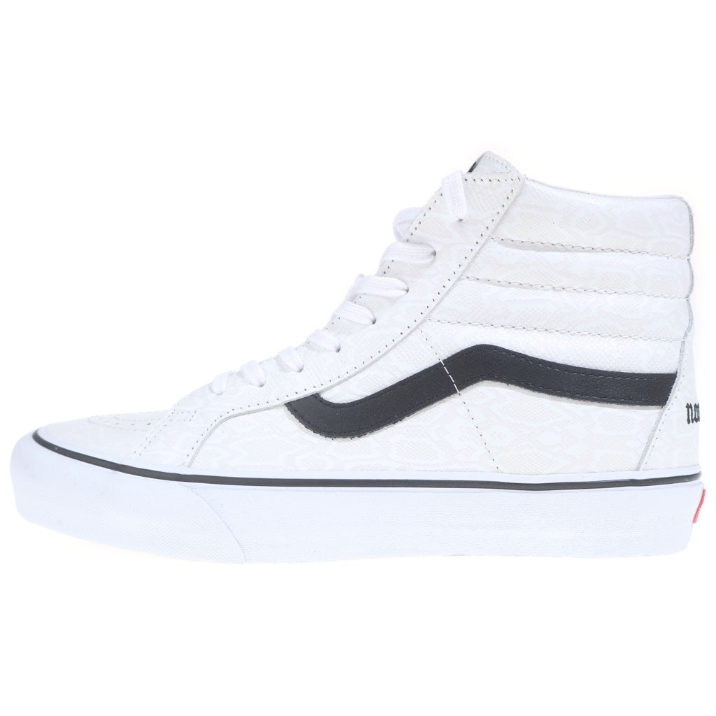 VANS(ヴァンズ) × Noon Goons Vault Sk8-Hi Reissue ヌーングーンズ スケートハイ ホワイトスネークスキン ハイカットスニーカー ホワイト US11/29cm VN0A4BVH616