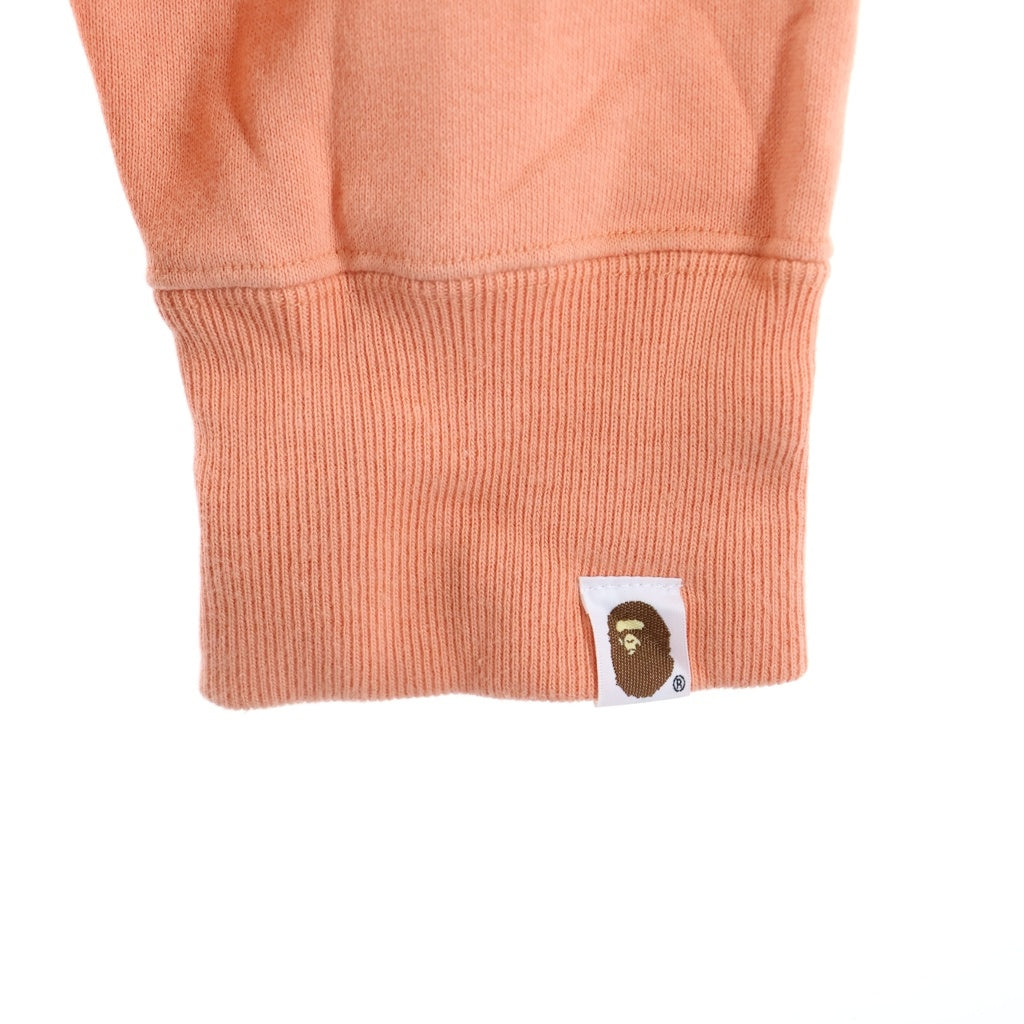A BATHING APE(アベイシングエイプ) PONR 2nd Shark Full Zip Hoodie シャーク フルジップ プルオーバースウェットパーカー フーディ ピンク 001ZPH301015X