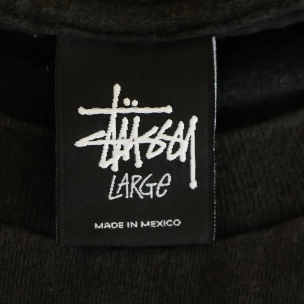 STUSSY(ステューシー) SHIBUYA PARCO Chapt 5th Anniversary Tee 渋谷パルコ店 5周年記念限定 グラフィックフォトプリント クルーネック 半袖Tシャツ カットソー ブラック
