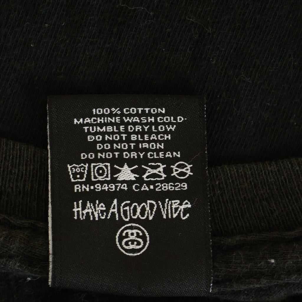 STUSSY(ステューシー) SHIBUYA PARCO Chapt 5th Anniversary Tee 渋谷パルコ店 5周年記念限定 グラフィックフォトプリント クルーネック 半袖Tシャツ カットソー ブラック