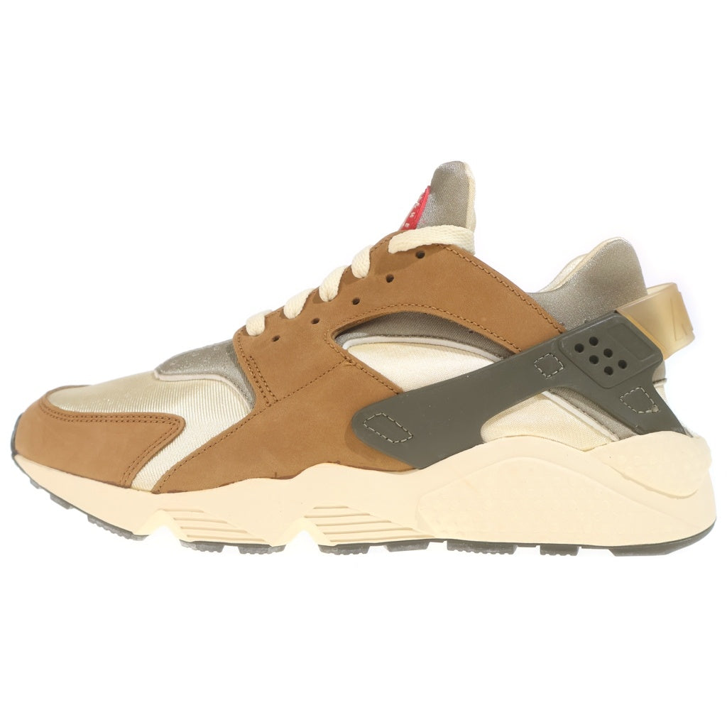 NIKE(ナイキ) ×STUSSY AIR HUARACHE LE DESERT OAK ステューシー エアハラチ デザートオーク ローカットスニーカー ベージュ/ブラウン US11/29cm DD1381-200