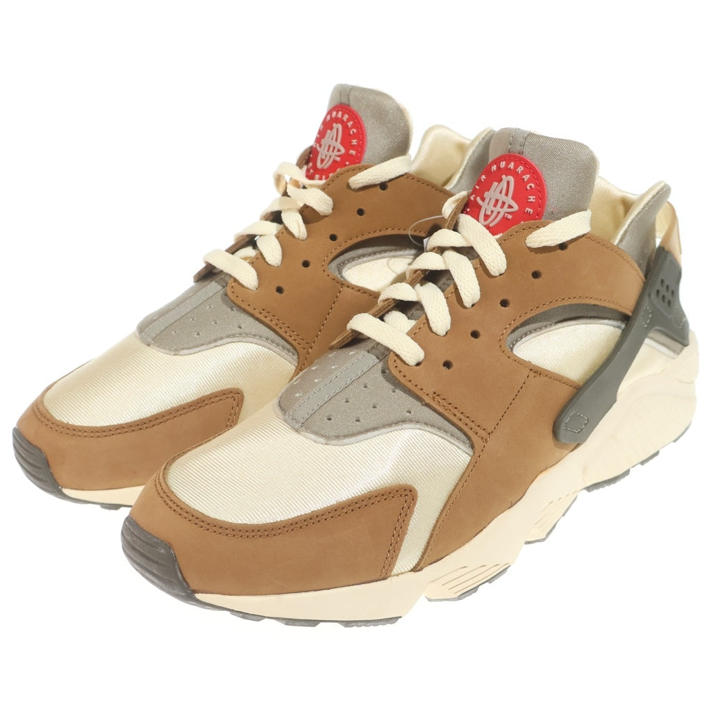 NIKE(ナイキ) ×STUSSY AIR HUARACHE LE DESERT OAK ステューシー エアハラチ デザートオーク ローカットスニーカー ベージュ/ブラウン US11/29cm DD1381-200