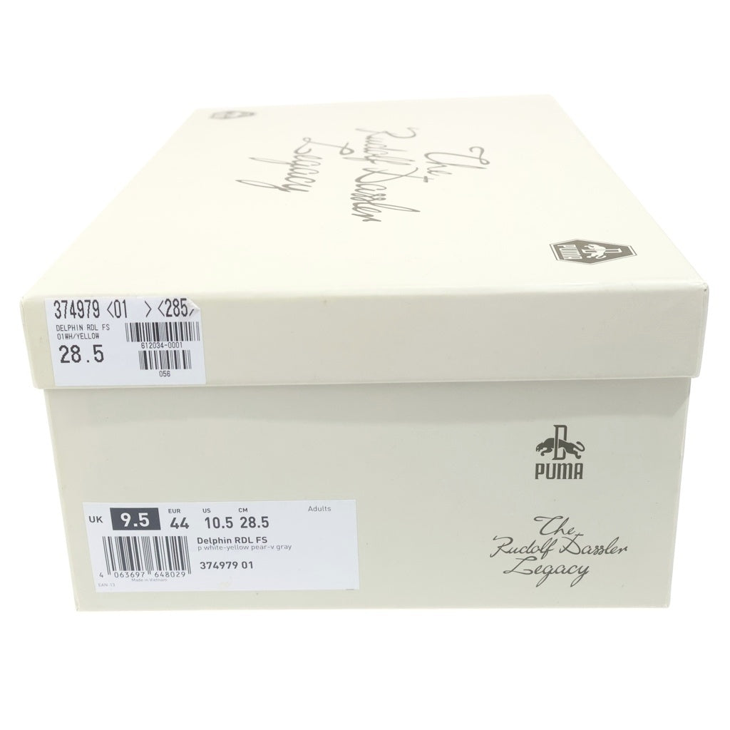 PUMA(プーマ) Delphin Rudolf Dassler デルフィン ルドルフ ダスラー ローカットスニーカー ホワイト US10.5/28.5cm 374979-01