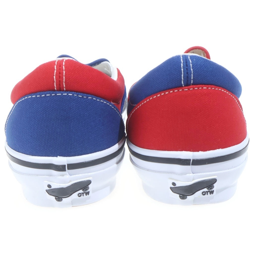 VANS(ヴァンズ) × ENGINEERED GARMENTS OTW CLASSIC SLIP-ON 98 エンジニアドガーメンツ クラシック スリッポン ローカットスニーカー ブルー/レッド US11/29cm VN000EBPZ11