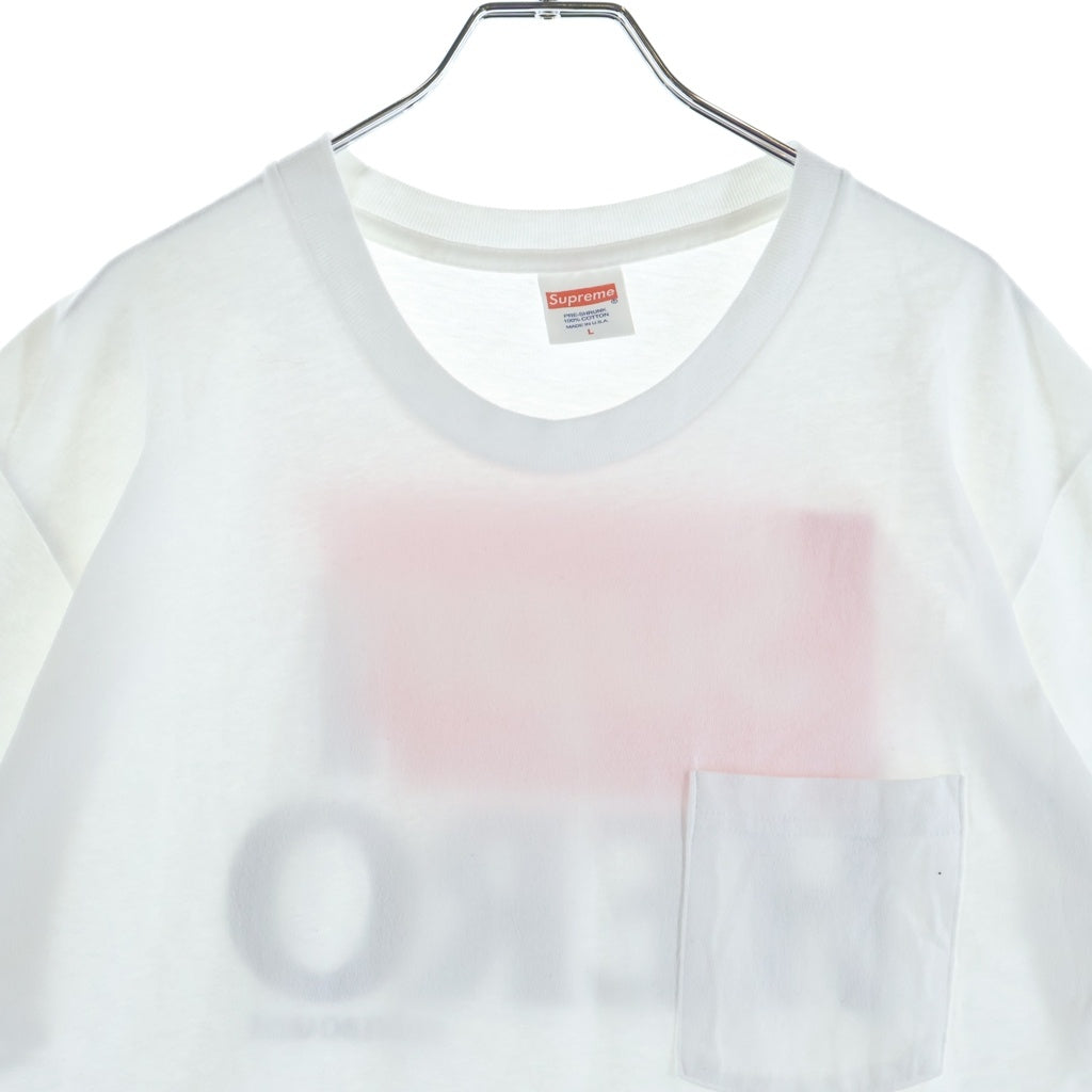 SUPREME(シュプリーム) 14SS × ANTIHERO Logo Pocket Tee アンタイヒーロー バックロゴ クルーネック 半袖ポケットTシャツ カットソー ホワイト