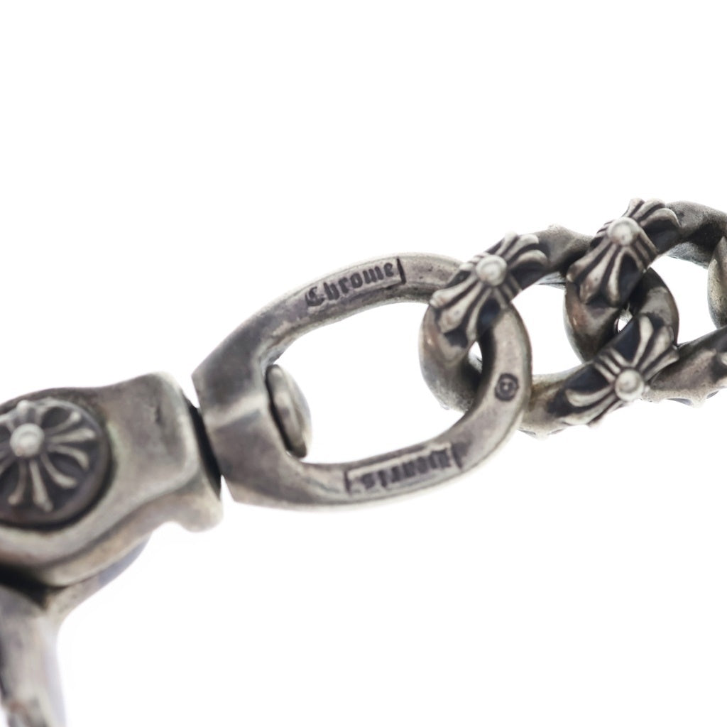 CHROME HEARTS(クロムハーツ) XTRA FNCY SHORT-2/2クリップショートエクストラファンシー ウォレットチェーン シルバー