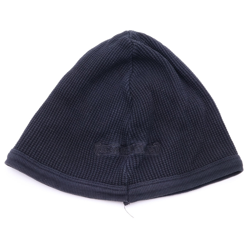 CHROME HEARTS(クロムハーツ) OLD VINE DAGGER THERMAL BEANIE オールド ヴァインダガー刺繍 サーマルビーニー ニット帽 ブラック