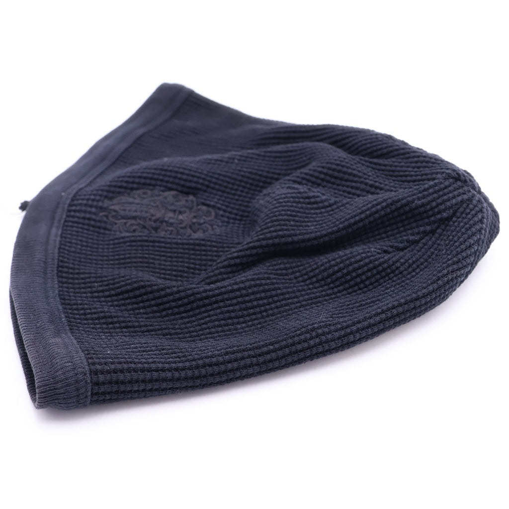 CHROME HEARTS(クロムハーツ) OLD VINE DAGGER THERMAL BEANIE オールド ヴァインダガー刺繍 サーマルビーニー ニット帽 ブラック