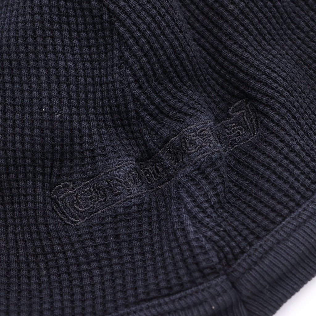 CHROME HEARTS(クロムハーツ) OLD VINE DAGGER THERMAL BEANIE オールド ヴァインダガー刺繍 サーマルビーニー ニット帽 ブラック