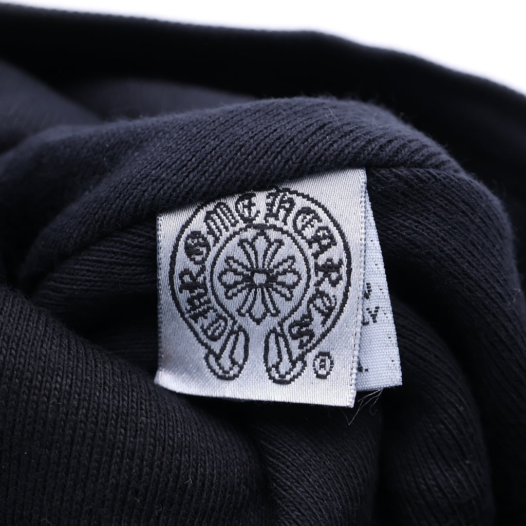 CHROME HEARTS(クロムハーツ) OLD VINE DAGGER THERMAL BEANIE オールド ヴァインダガー刺繍 サーマルビーニー ニット帽 ブラック