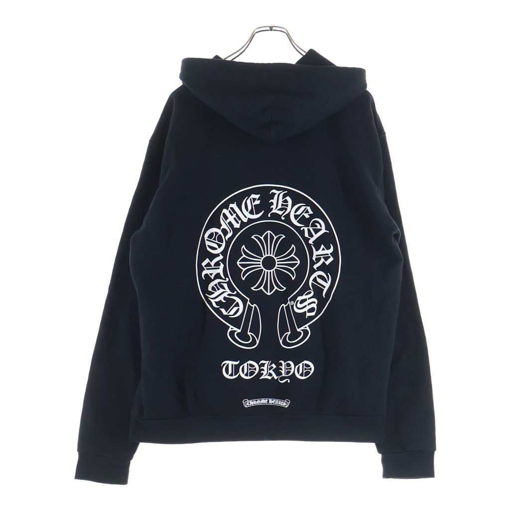 CHROME HEARTS(クロムハーツ) SWTSHRT HD PLVR LTD TOKYO 東京限定 プルオーバースウェットパーカー フーディー ブラック