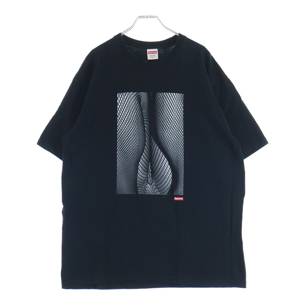 SUPREME(シュプリーム) Daido Moriyama Tights Tee 森山大道 タイツ フロントプリント 半袖Tシャツ カットソー ブラック
