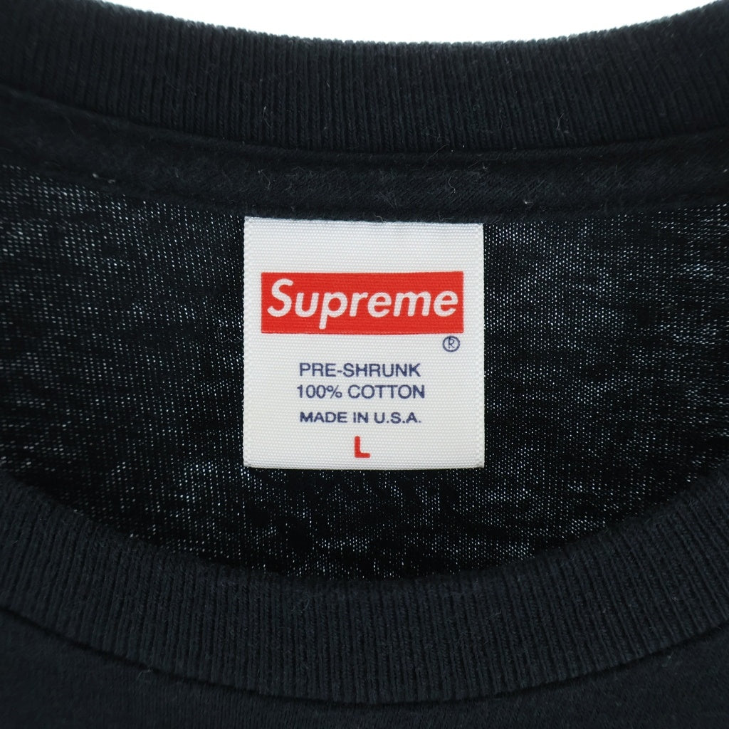 SUPREME(シュプリーム) Daido Moriyama Tights Tee 森山大道 タイツ フロントプリント 半袖Tシャツ カットソー ブラック