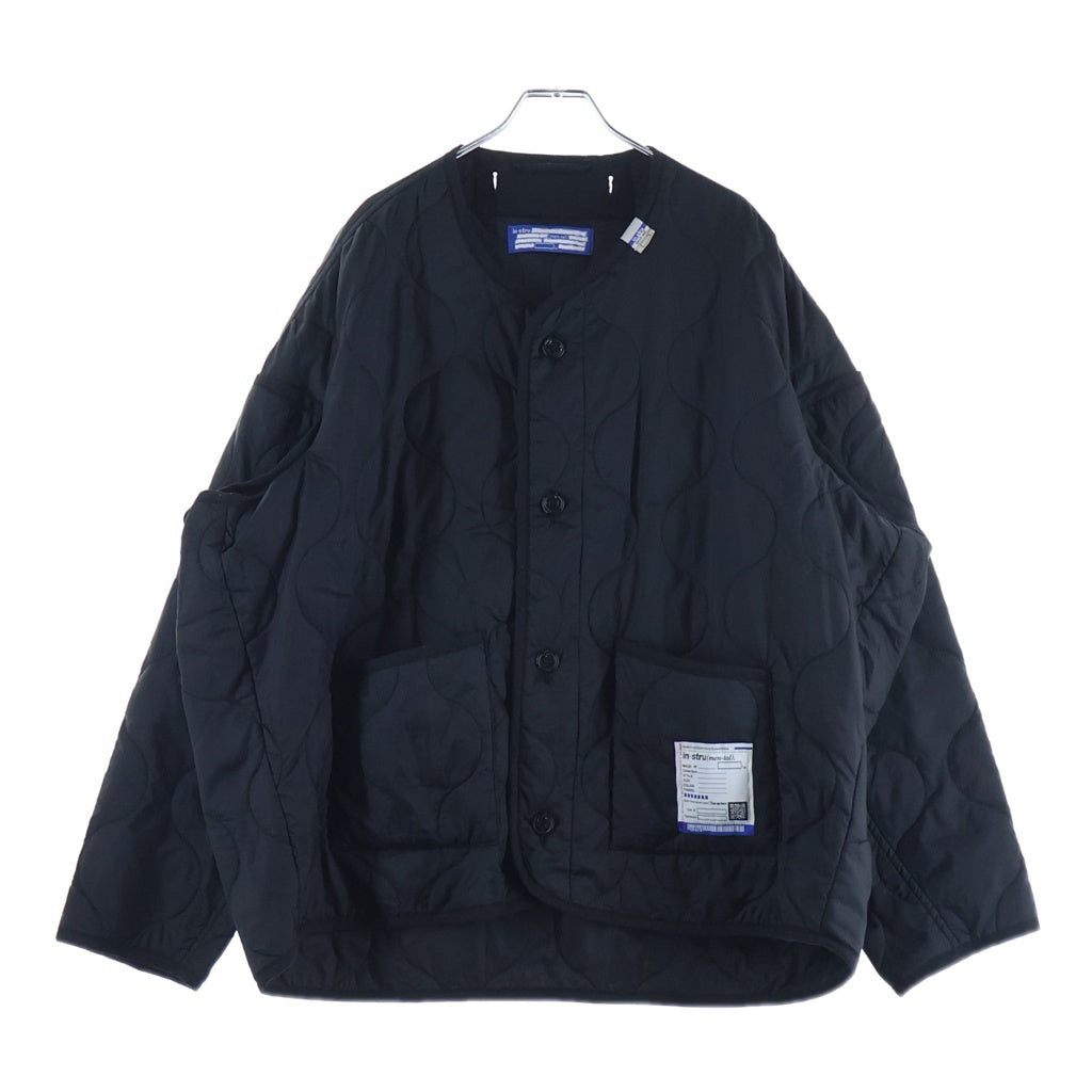 MAISON MIHARAYASUHIRO(メゾンミハラヤスヒロ) RIPSTOP LINER QUILT JACKET リップストップ ライナー キルト ジャケット ブラック I16BL061