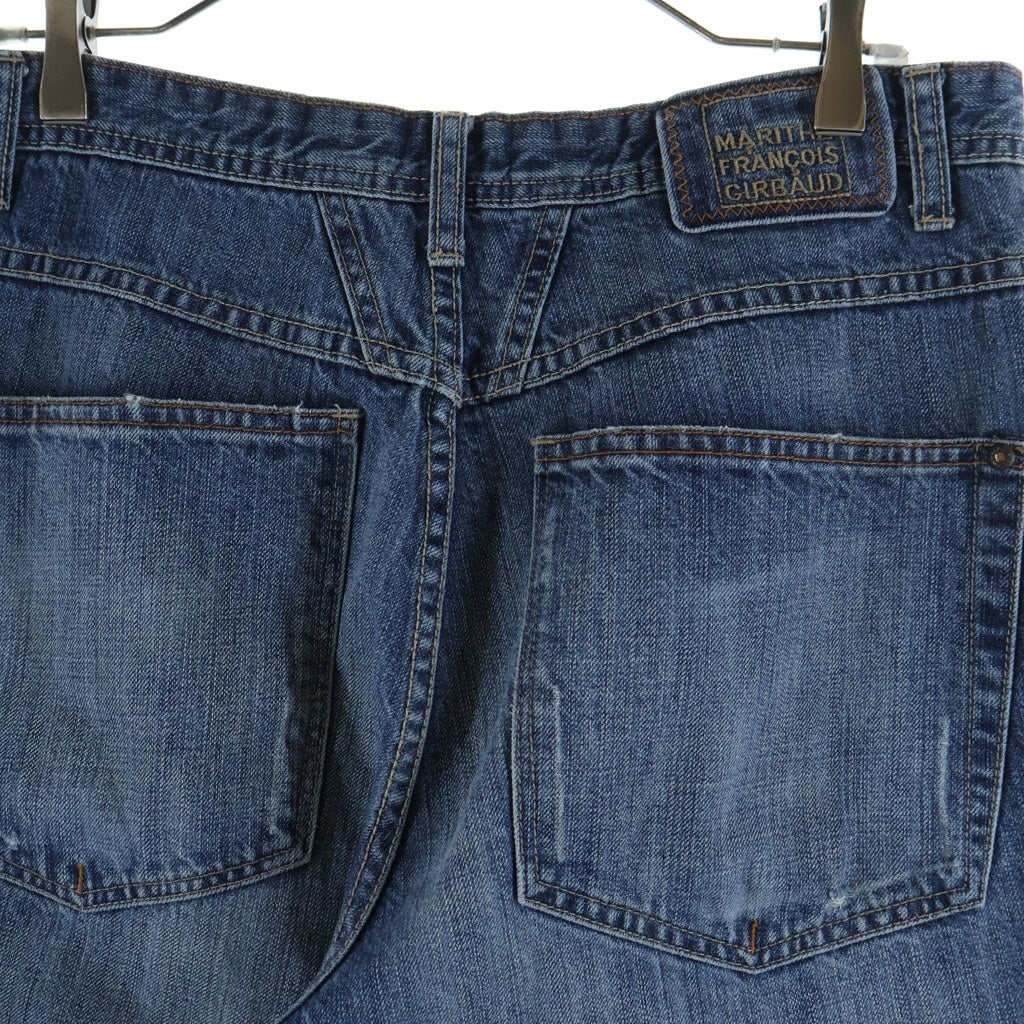 NO BRAND(ノーブランド) 【MARITHE FRANCOIS GIRBAUD マリテフランソワジルボー】90s ワイド バギーデニムパンツ インディゴ