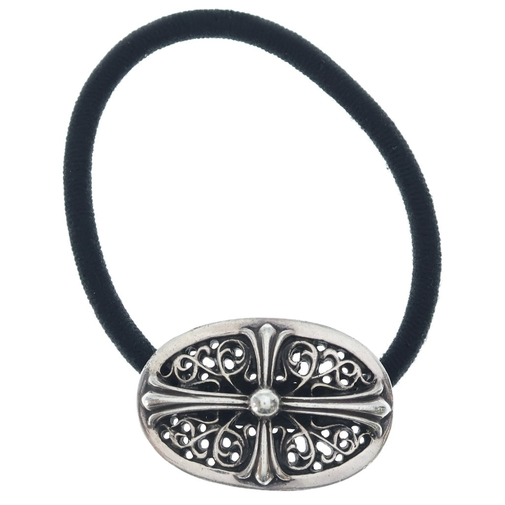 CHROME HEARTS(クロムハーツ) HAIRBAND TNY OVL ヘアバンド タイニーオーバルクロス コンチョ シルバー